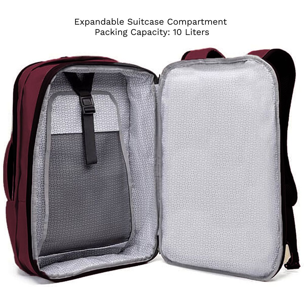 Series 2: Small Expandable Knack Pack® Maroon - Discontinued